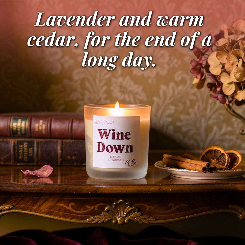 Wine Down Candle